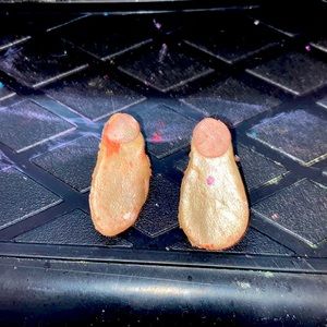 Cute hand made earrings